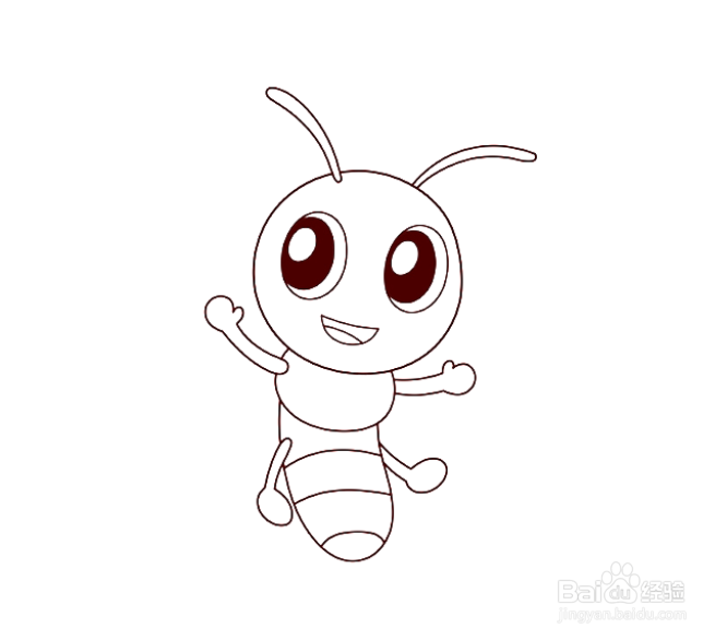 如何画萤火虫的简笔画