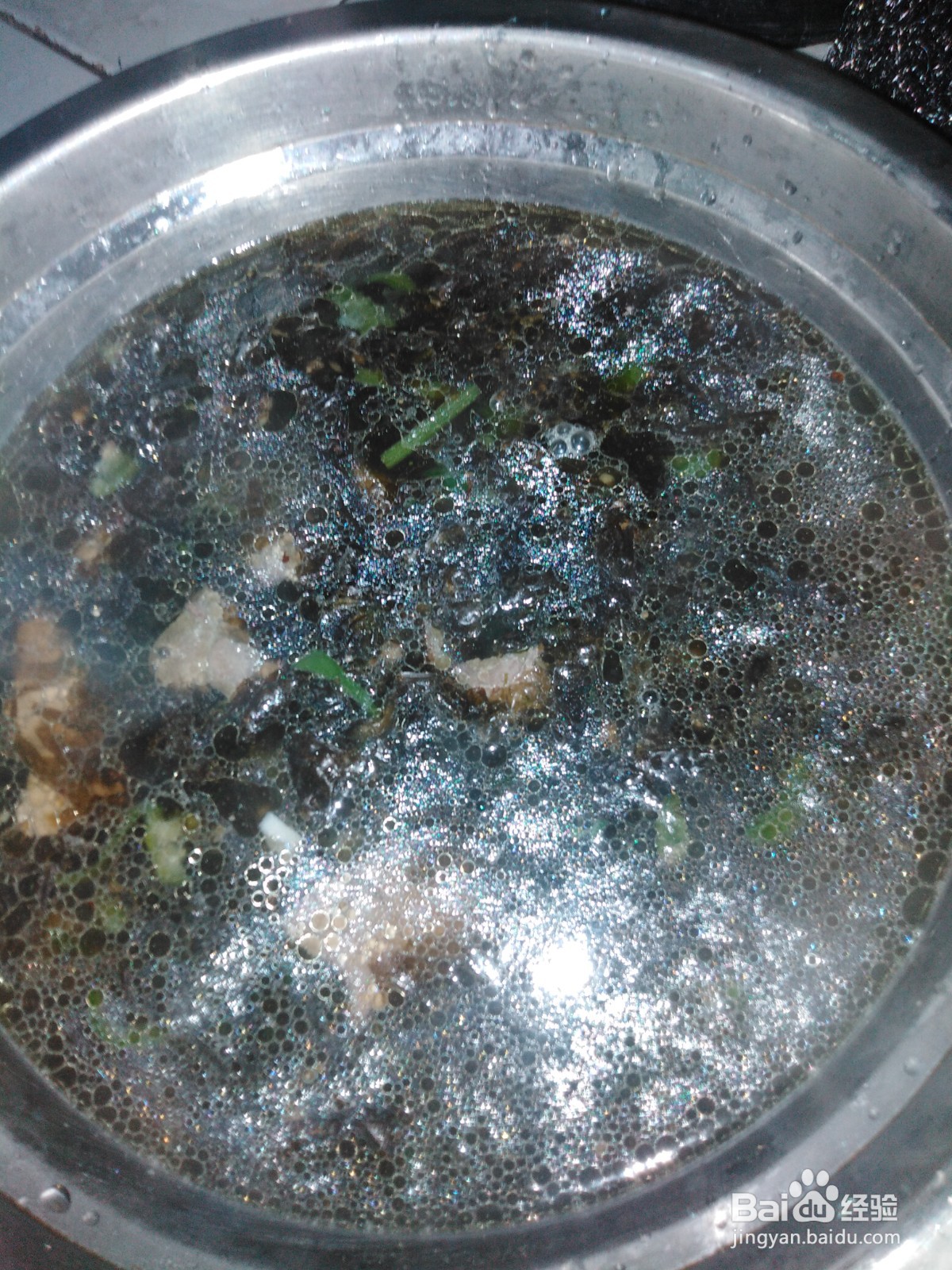 紫菜猪肝汤的做法