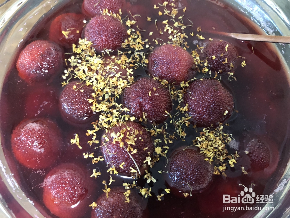 厨爸教你做桂花冰糖杨梅