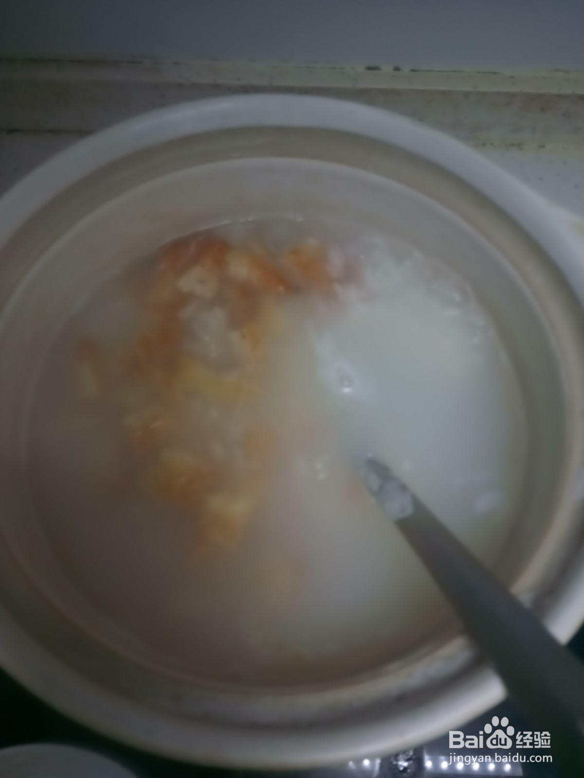 鸡柳生菜咸粥