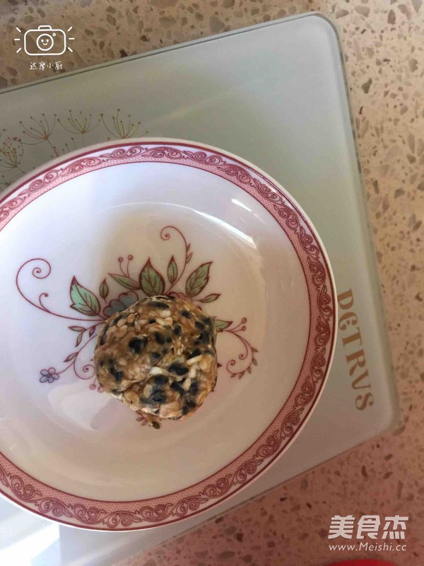 黑芝麻燕麦饼干
