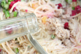 金枪鱼白酱意面