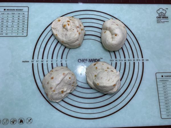 汤种法糖渍橙皮面包