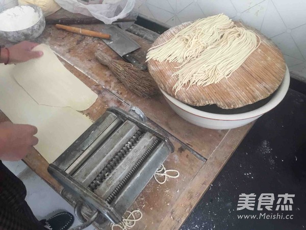 家常素炒面的做法