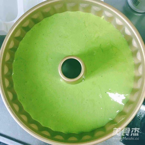 日式抹茶戚风蛋糕