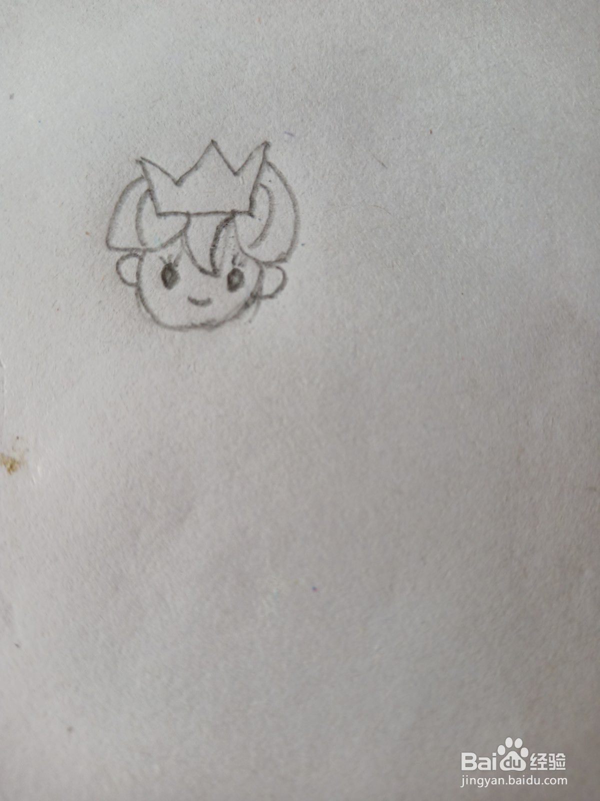 艾莎公主简笔画