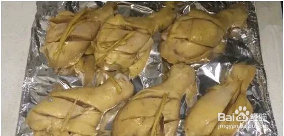 烤箱烤鸡腿的做法温度和时间