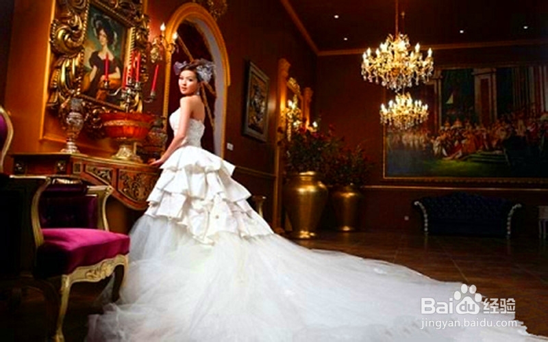 身材娇小的新娘如何拍好婚纱照