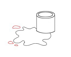 简笔画---怎么画油漆桶