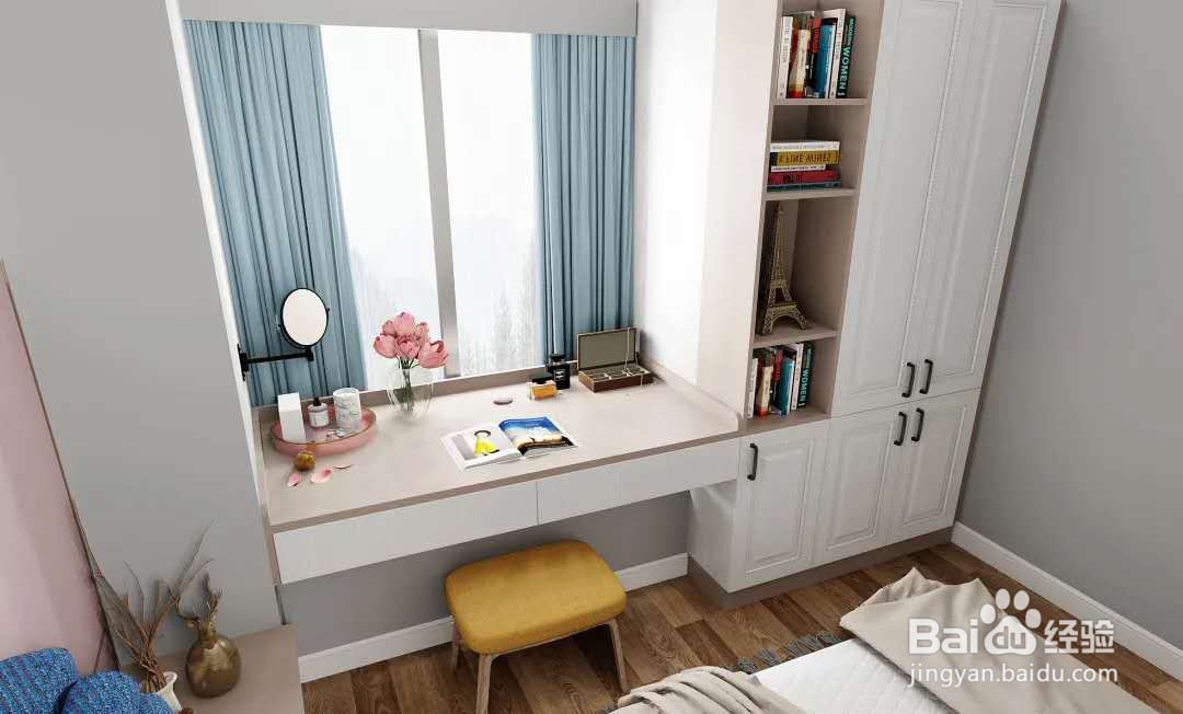 飘窗设计，充分利用空间