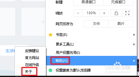 如何查看旗鱼浏览器版本号