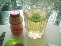 青柠绿茶多多的制作方法