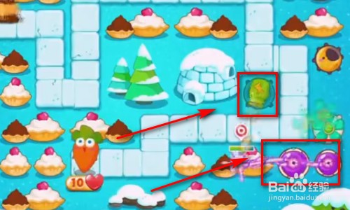 保卫萝卜2 极地 第91关 金水晶萝卜攻略