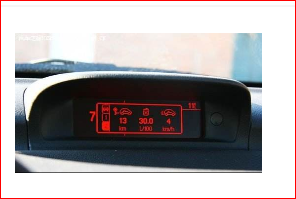 标致307的多功能显示屏如何调整