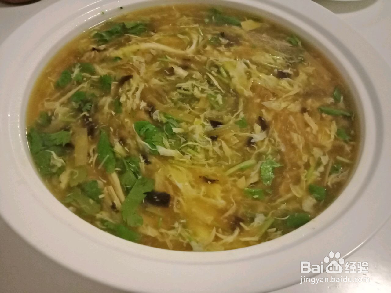 酸辣汤的做法