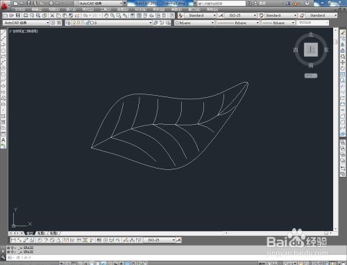 CAD叶子图案制作教程