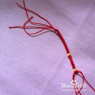 藏族绳子手链编织方法