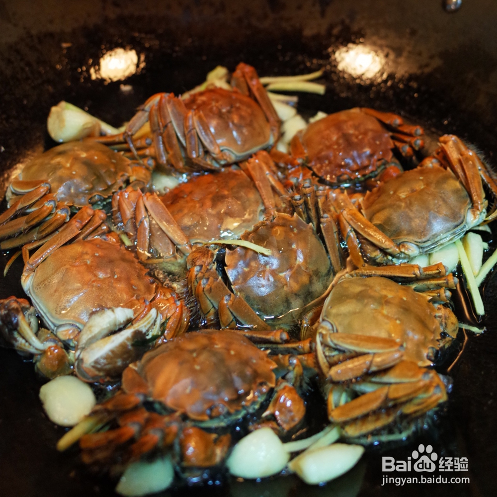 怎么吃都不腻的油焖大闸蟹