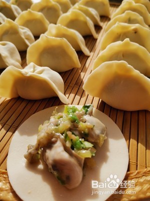 海蛎子萝卜丝猪肉饺子的做法