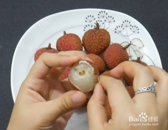 荔枝怎么快速剥皮