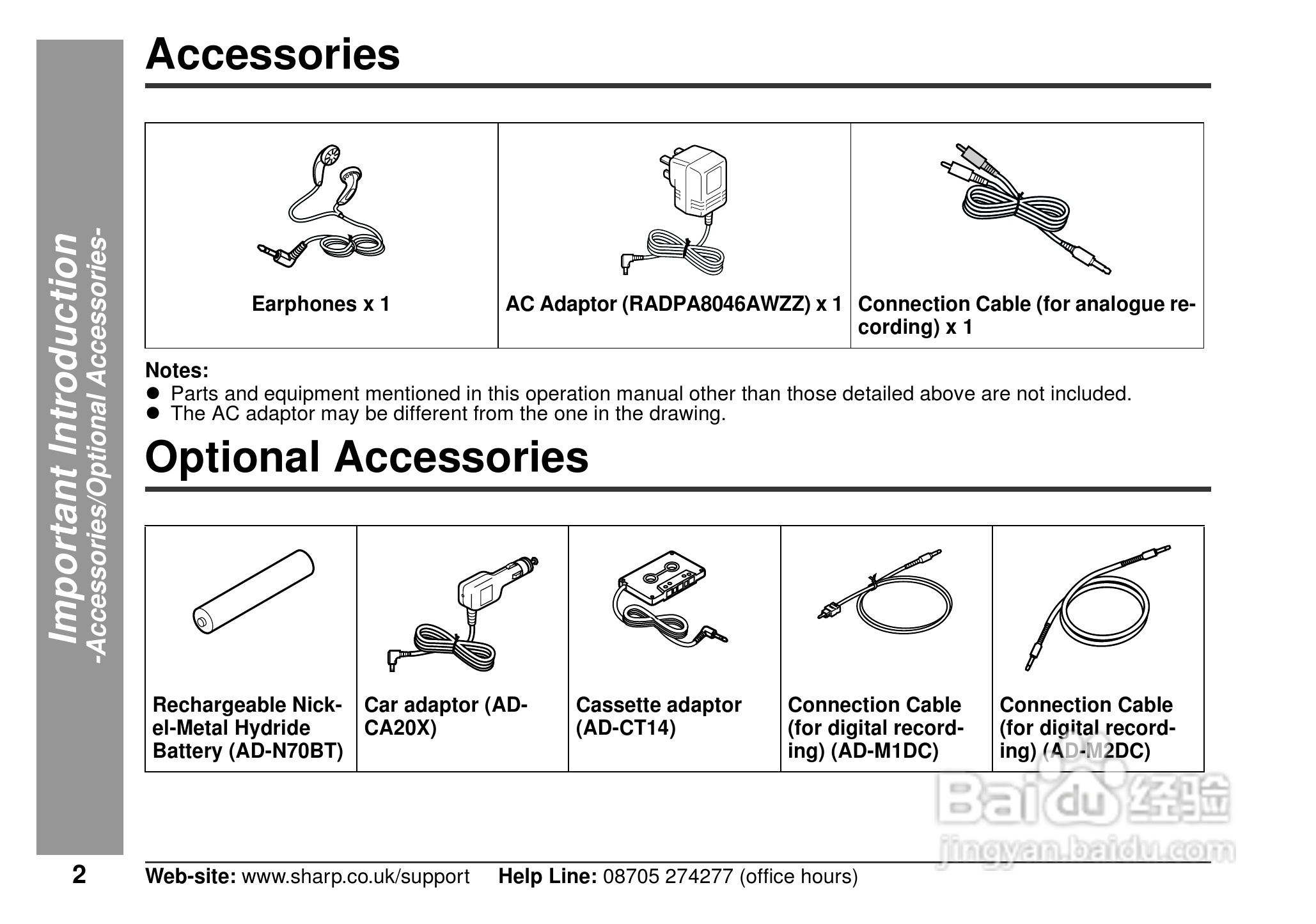夏普MD-MT80H数码影音使用说明书:[1]