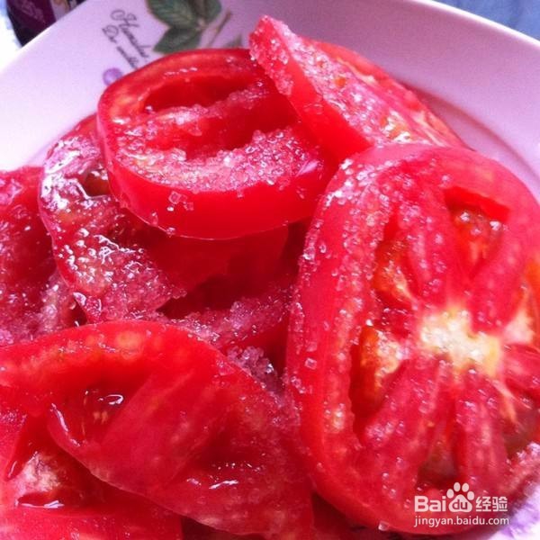 夏天最好吃易做的凉拌西红柿