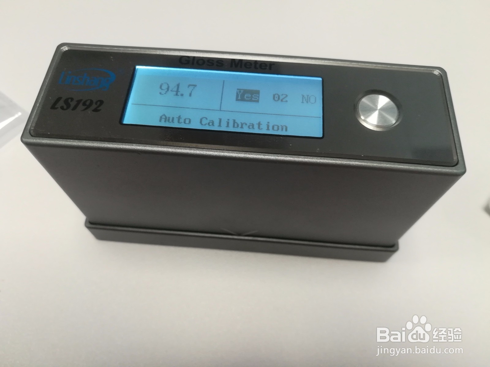 石材光泽度仪LS192显示请清洁标准板时解决经验