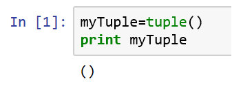 python学习2--元组