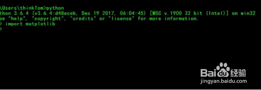 如何安装python的matplotlib模块