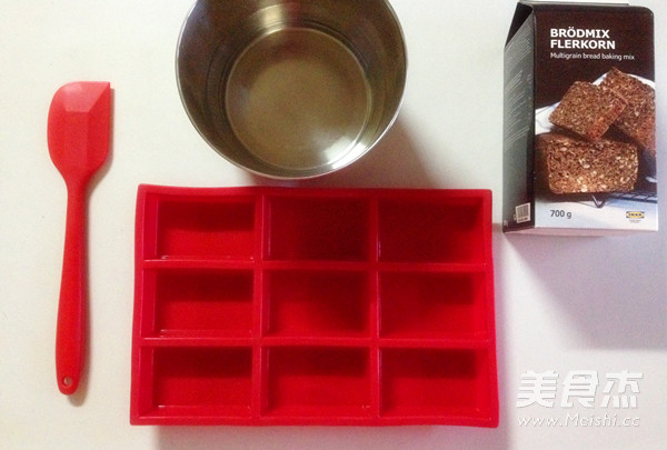 混合谷物黑裸麦面包