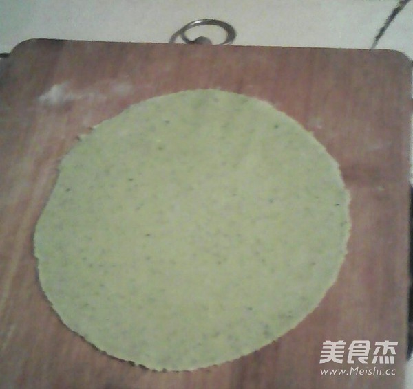 茼蒿春卷皮的做法