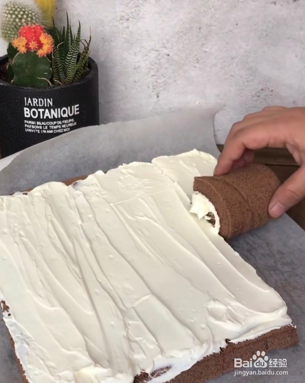 草莓漩涡蛋糕的教程