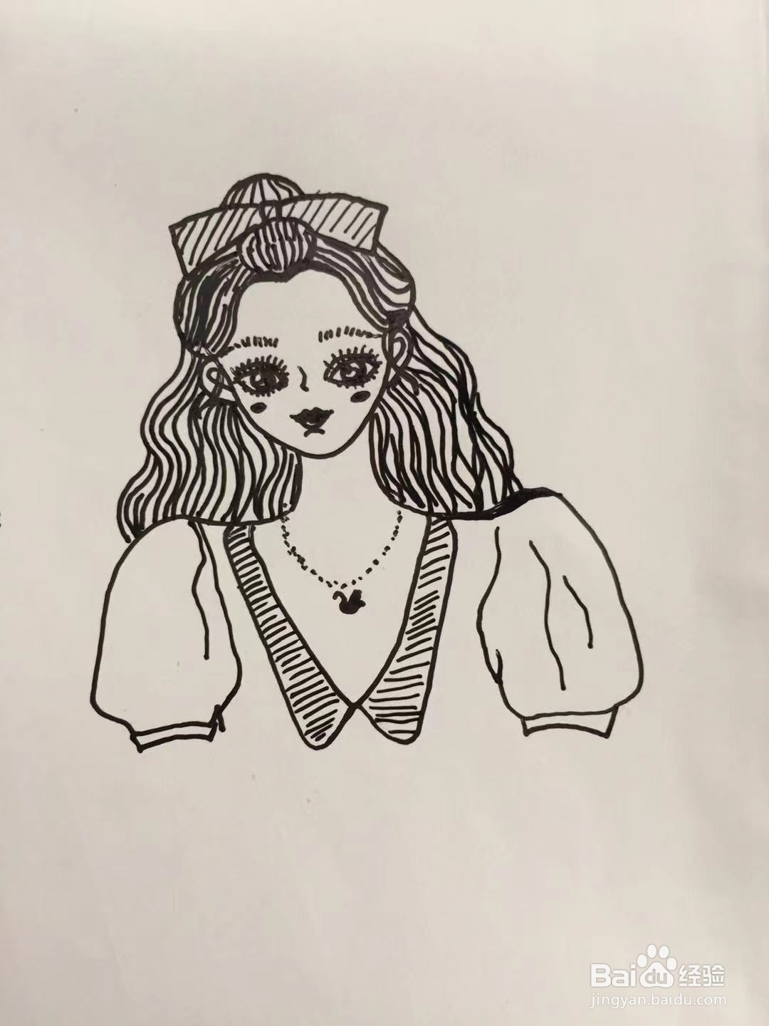 插画教程之金融学硕士爱莎