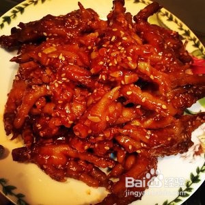 教你怎么做韩式辣鸡爪