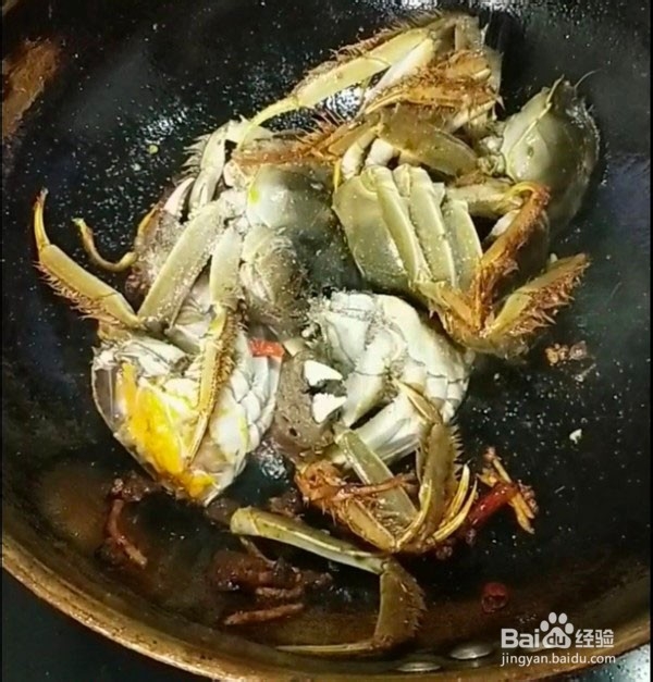 香辣美味大闸蟹