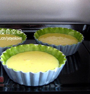 蛋挞的做法——DIY绿茶香橙塔