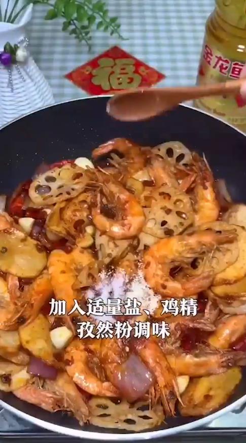 怎么做家庭版干锅什锦香辣虾