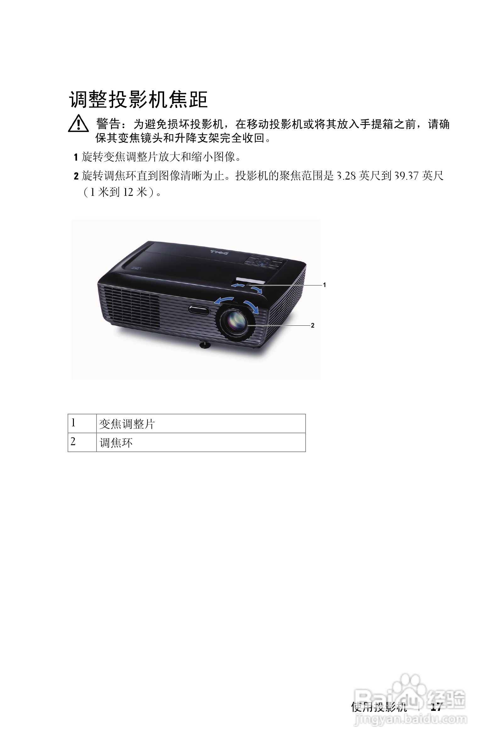 DELL Dell 1210S投影机说明书:[2]