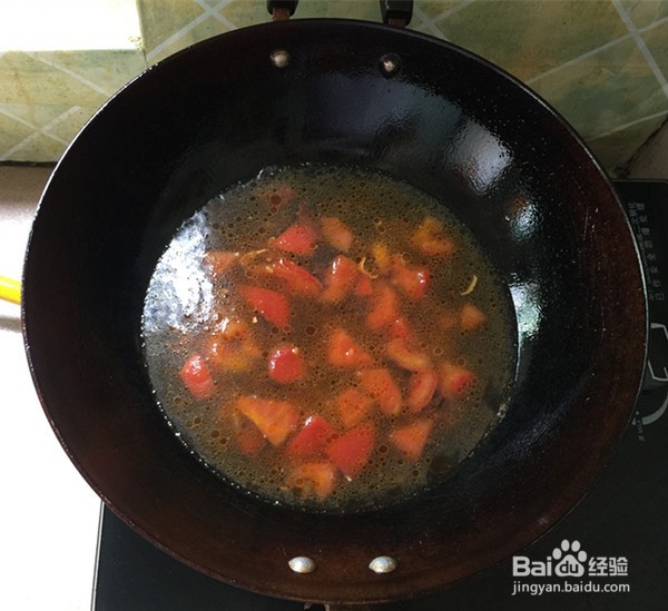 日本豆腐烩金针菇的做法