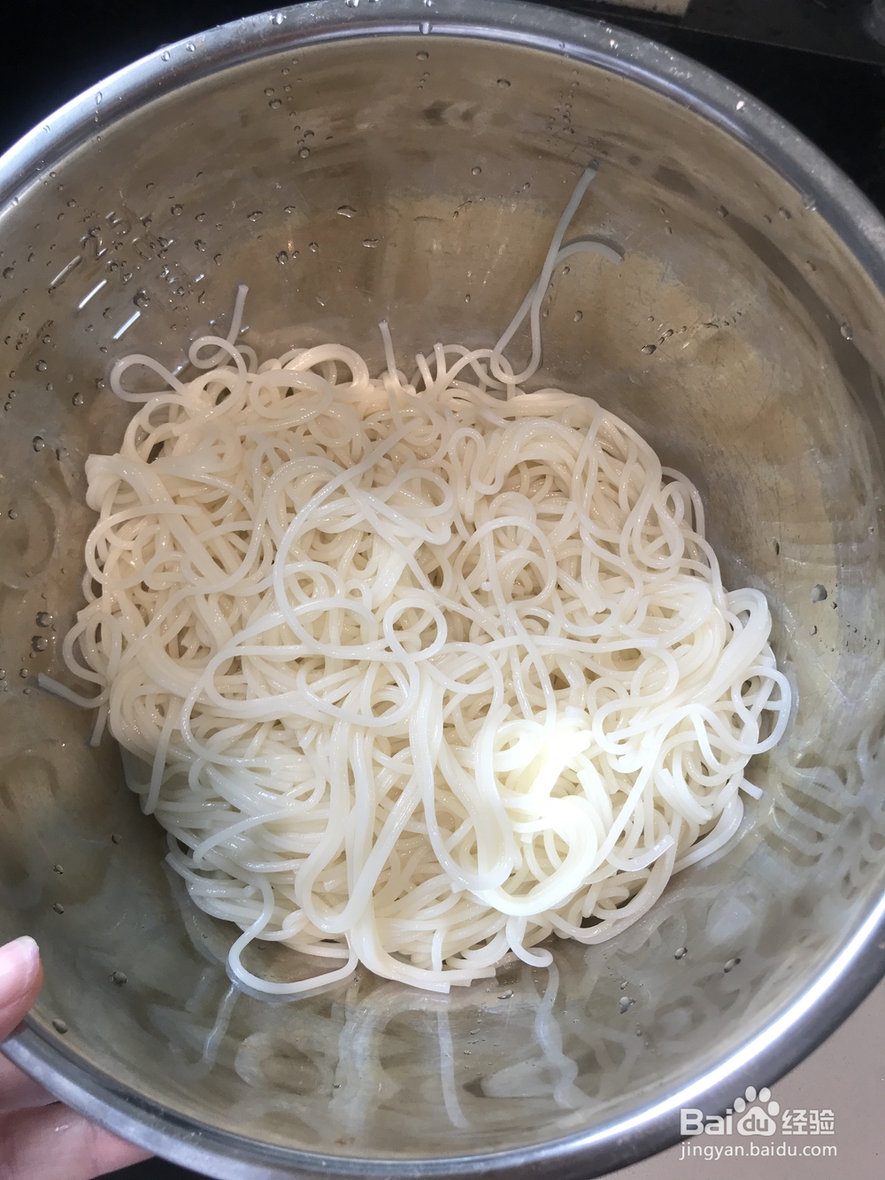 香浓的葱油拌面