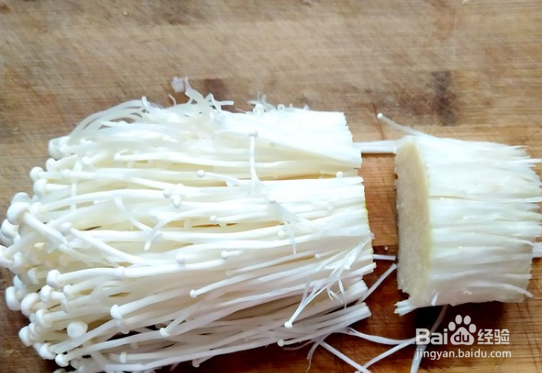 蒸金针菇这样做着吃口感更好