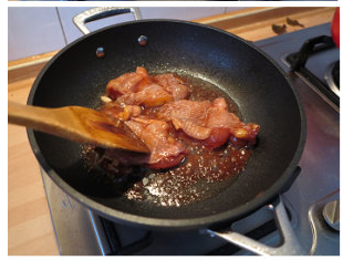 香煎叉烧酱鸡腿