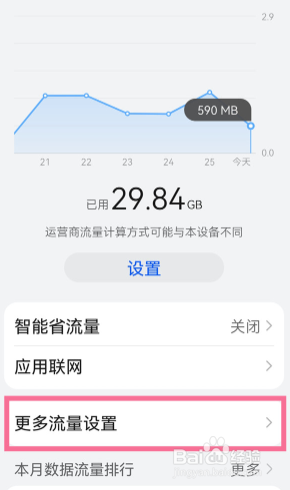 华为nova8怎么开启流量显示