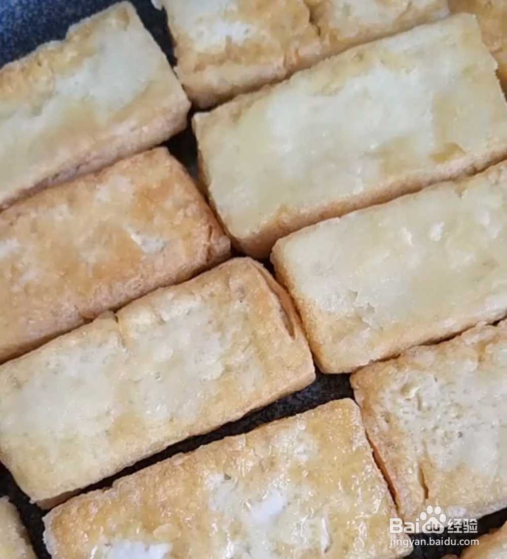 烧烤味的脆皮豆腐的做法