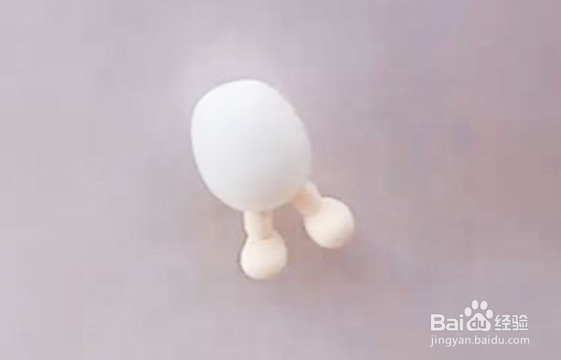 用粘土做美羊羊