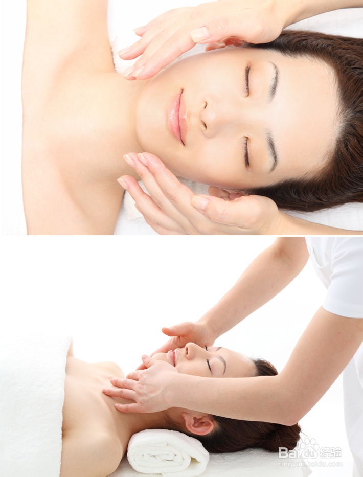 巧用按摩手法去除面部皱纹