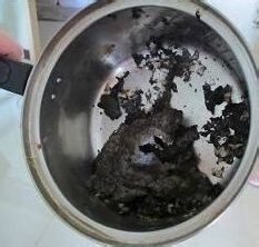 锅子被烧有糊锅巴了肿么办呢？