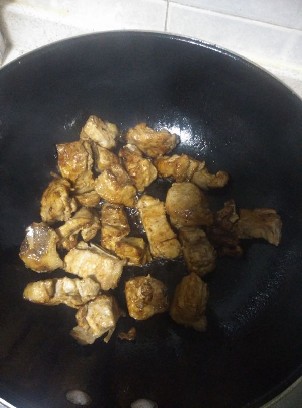 土豆四季豆烧排骨