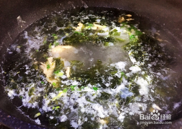 紫菜蛋花汤的做法