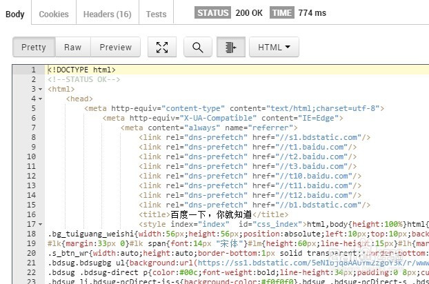 chrome浏览器插件postman使用介绍